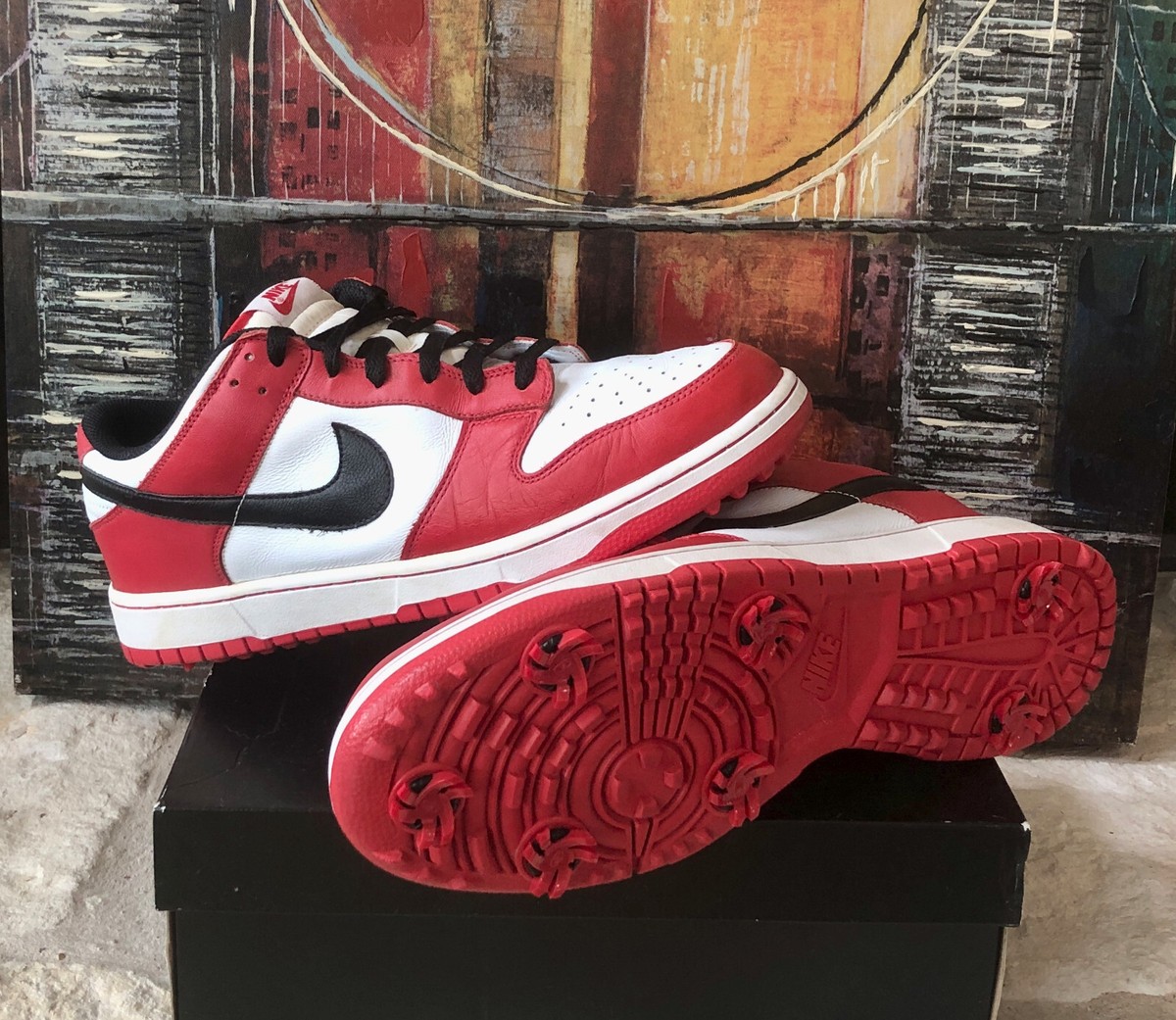 nike dunk chicago golf