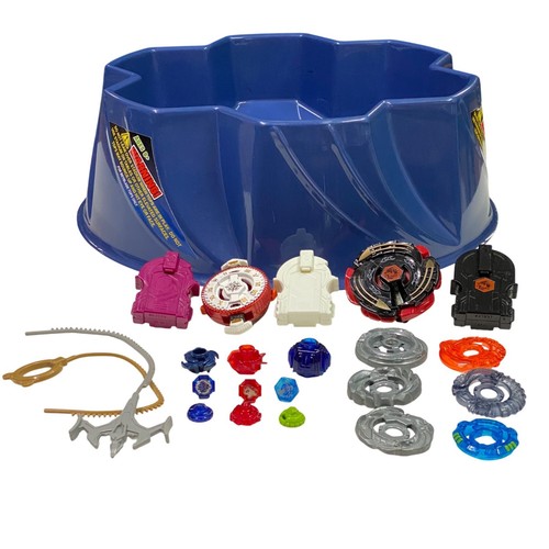 Beyblade Metal Masters Battle Stadium Electro L Drago Stealth Battlers Lot