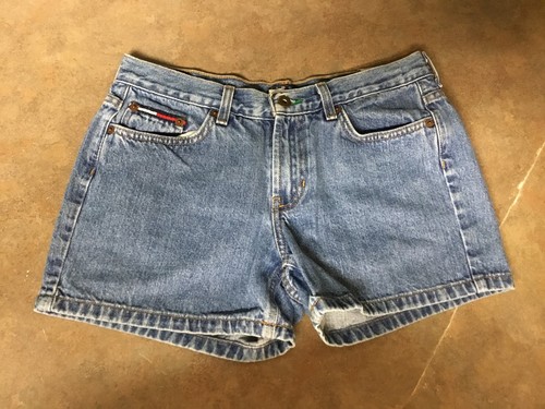 tommy hilfiger denim shorts ladies