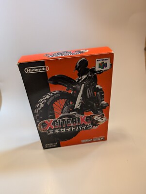 EXCITE BIKE Nintendo 64 Japanese n6 Us Seller - CIB