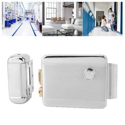 New Single Headed Electric Control Lock Kit DC12V High Sensitivity AntiTheft Sec