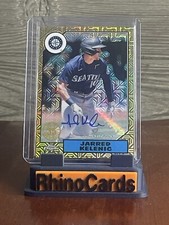 2022 Topps Chrome Jarred Kelenic 1987 Silver Pack Mojo Auto /99