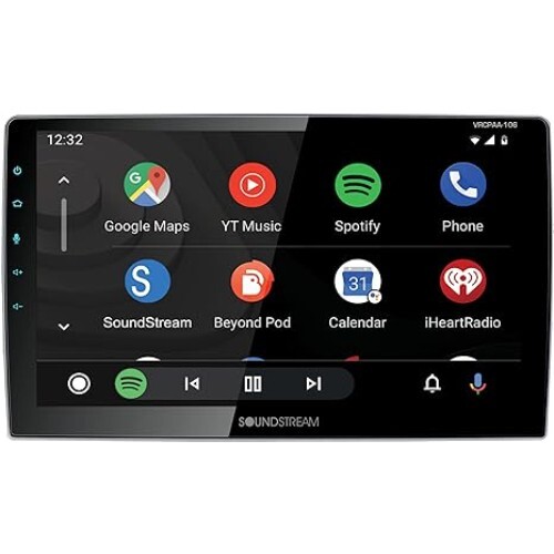 Soundstream Double Din Car Stereo | Touchscreen 10 .6 Inch Car Radio Multimedia - Picture 1 of 6