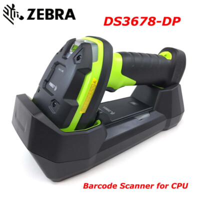 Zebra DS3678-DP DPM 2D Imager Barcode Scanner USB w/ Cradle & Cable