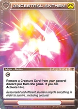 Chaotic Ancestral Anthem 179/200 AU 1st Edition Foil Rare