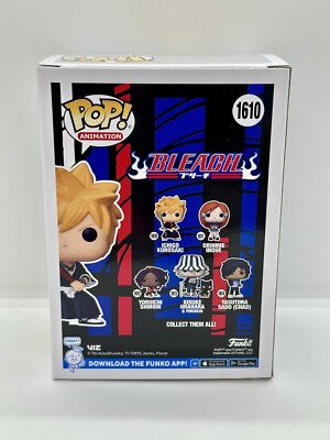 Funko Pop! Ichigo Kurosaki Chase Bleach + Protector | eBay