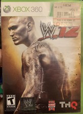 WWE '12 (Microsoft Xbox 360, 2011) Wrestling 2012 Orton WWF Video Game