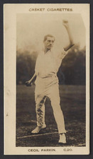 PATTREIOUEX (EARLY) - FAMOUS CRICKETERS (PLAIN) - #C20 CECIL PARKIN