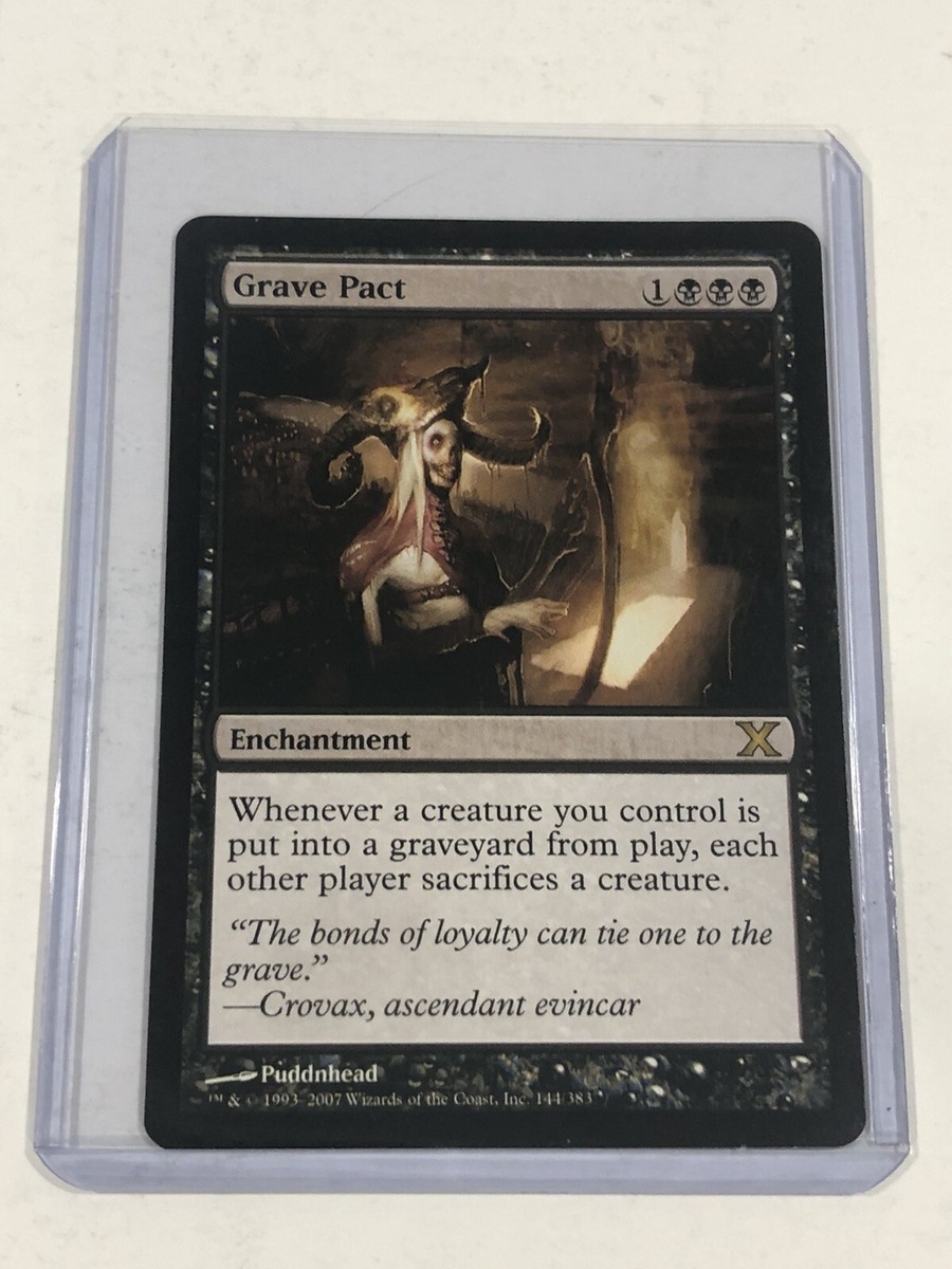 MTG Grave Pact Tenth Edition X 144/383 | eBay