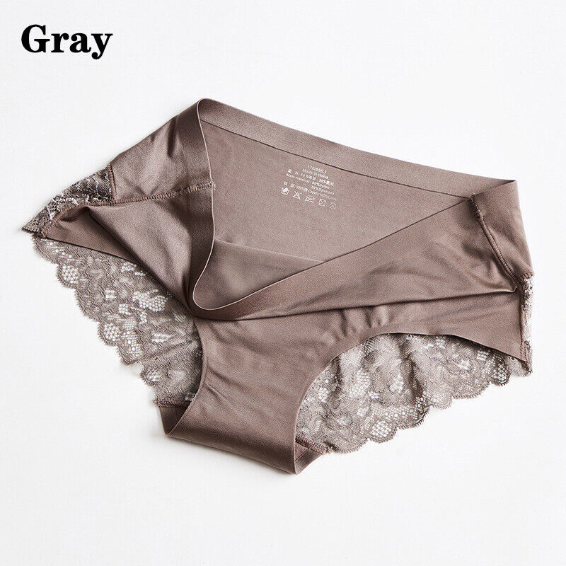 Seamless Lingere Satin Seamless Cotton Panties For Women And Girls Smooth  Lady Underwear In L, XL, And XXL Sizes From Windwong, $1.4
