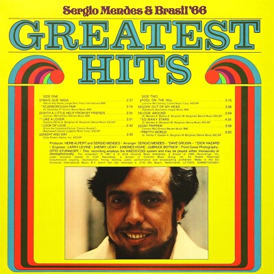 Sérgio Mendes & Brasil '66 Hits (Help Alpert, Dave Grusin) Vinyl
