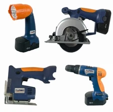 4 on 1 Tools Set Turbo Shop  18 Volts TURBO SHOP TSP-44PCK-8, Home Tools