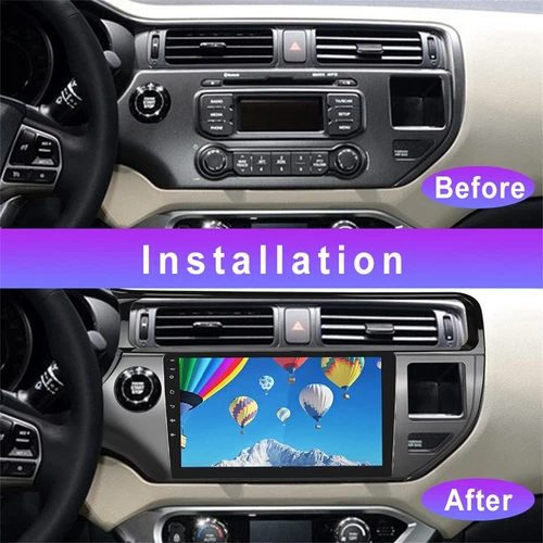 Autoradio Navi Für Kia RIO K3 2015-2017 Android 13 GPS CarPlay DAB+DSP 2GB+32GB - Picture 4 of 24