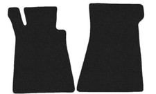 Anthrazit Fußmatten, Automatten VORNE für Mercedes SL R107 cabrio 1971-1989 14xR