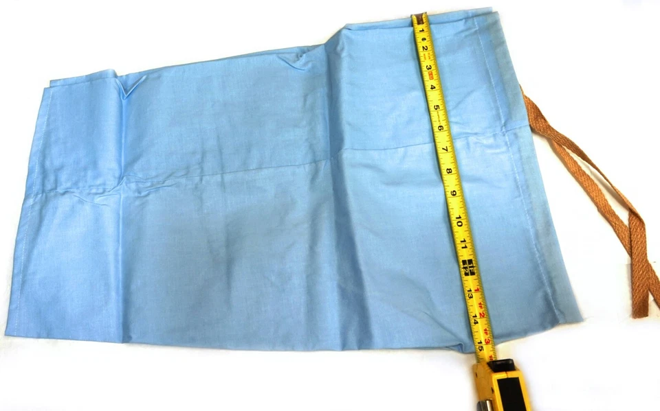 Fashion Seal 7837 Drawstring Pajama Shorts Mens, Lt Blue, Size M, PolyCotton x12 - Image 2 of 4