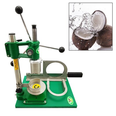 Manual Three handles Fresh Young Coconut Peeler Opener Machine 2.36''