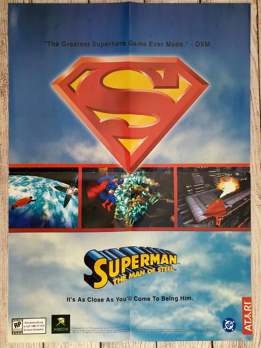 Superman videogame - XBOX AK SUPERMAN XBOX GAME STUDIOS PUBLISHING