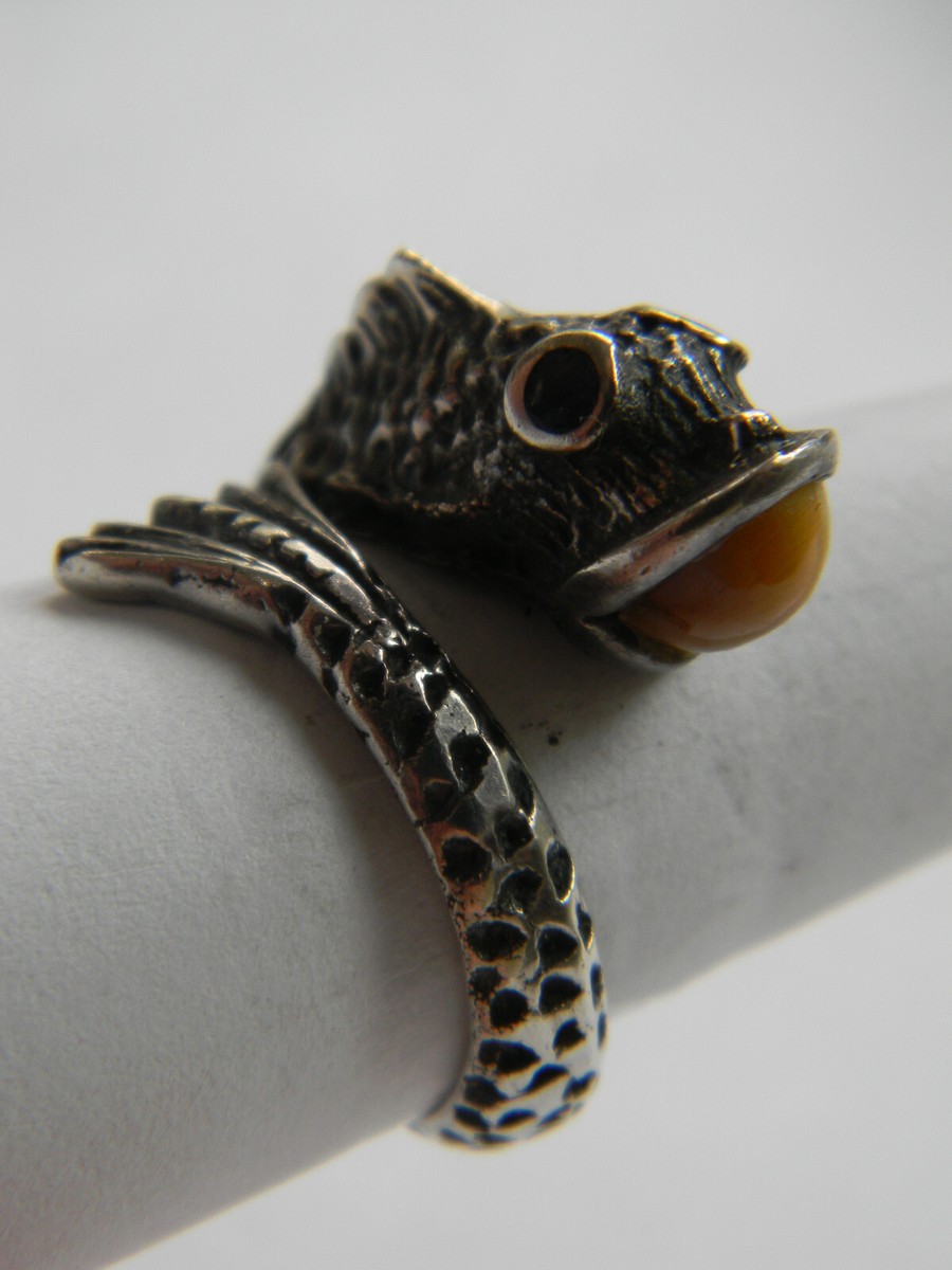Rare Taxco Serafin Moctezuma Bypass Ring Taxco Sterling Miguel
