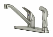Oakbrook Collection 4876389, Kitchen Faucet with Sprayer, Brushed Nickel, FS