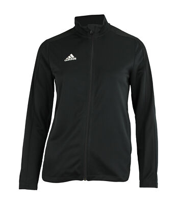 Adidas Youth Boys Warm Up Track Jacket, Black/White - Main Image