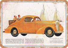 Metal Sign - 1936 Oldsmobile Eight Sport Coupe Vintage Ad