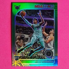 2019 Panini NBA Hoops Premium Stock Green Prizm Jalen McDaniels #246 Rookie RC