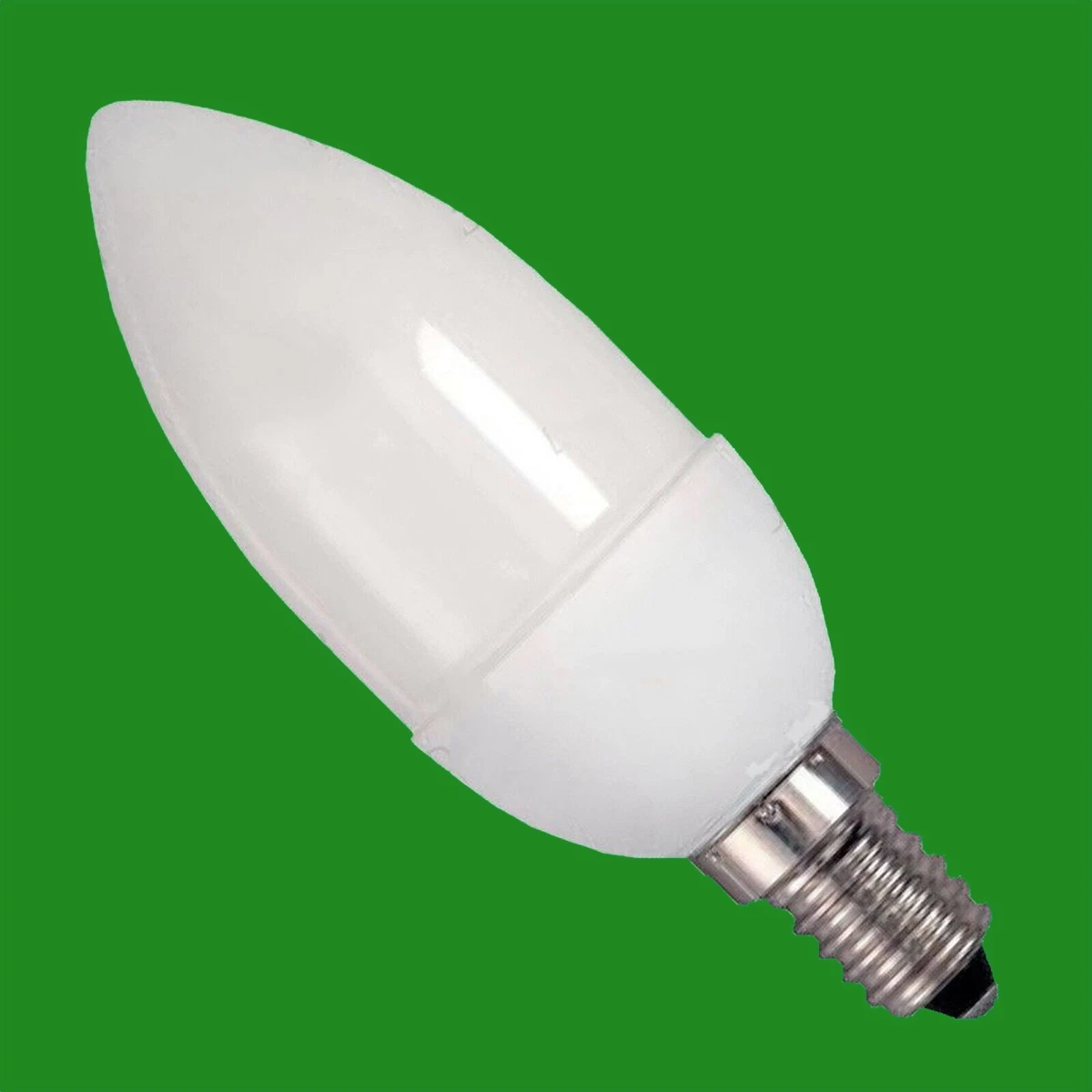 1x 7W Basse Consommation Cfl Micro Bougie Écologique Ampoule, Ses ,E14  ,Lampes