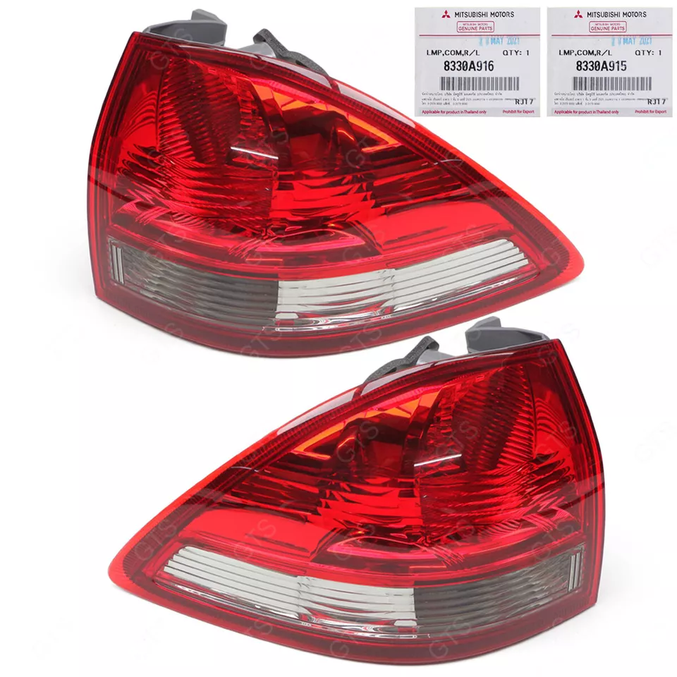 For Mitsubishi Montero Sport Pajero 10 - '15 Rear Tail Light Lamp Left + Right Foto 4 de 4