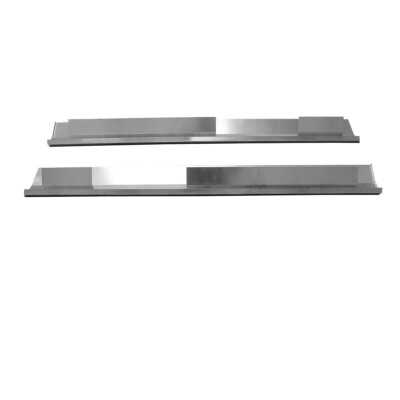 2002-2007 Jeep Liberty Outer Rocker Panel Set - Factory Style, Both Sides (Black E-Coated)