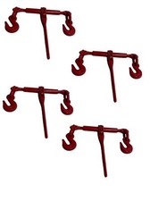 1/2"-5/8" Ratchet Chain Binder 4 Pack