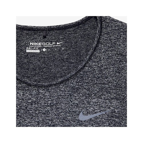 Nike Golf Women's Black/Black/Pure Dri-Fit Knit Top Size L - Picture 3 of 4