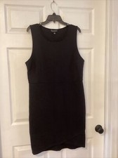 Forever 21 Plus  Shift Dress - Size 3x Black