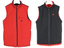 Adidas Weste Herren UK 32/34 Wendbar Reißver...