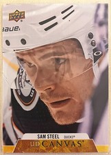 2020-21 Upper Deck Series 1 Hockey UD CANVAS Sam Steel C2