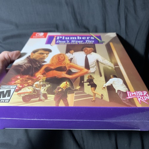 Plumbers Don't Wear Ties Collector's Definitive Edition Nintendo Switch SEALED - Picture 6 of 7