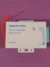 Door Access Power Supply Control DC 12V 3A /AC 110v~240V For Video Door Intercom