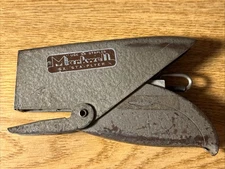 Vintage Handheld MARKWELL STAPLER Industrial SX STA-PLYER Tested Working