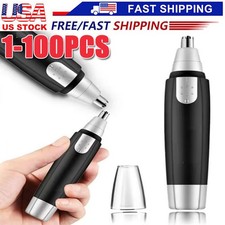Electric Nose Ear Hair Trimmer Face Eyebrow Mustache Beard Shaver Clipper Unisex