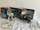 Lot Of (2) Vintage 1981 Star Wars ESB Mini-Rigs MTV-7 INT-4 W/ Box, Instructions