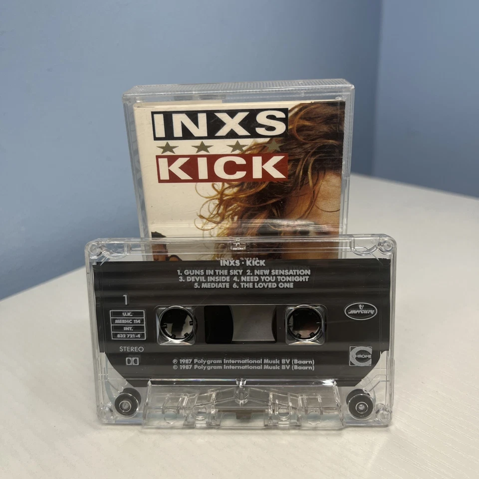 INXS - Kick - Cassette Tape Album - 1987 Polygram - Michael Hutchence - Image 2 of 3