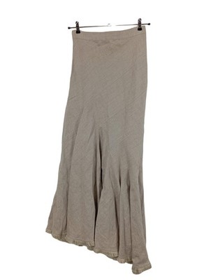 MAXMARA Maxirock Damen Rock Gr. DE 40 hellgrau Elegant
