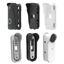 For Google Nest Camera Doorbell Adjustable Angle Mount Holder Wall Bracket Black