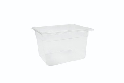 Teigwanne Gastro Norm Behälter 1/2 aus PP -30°C bis + 80°C mit Skalierung Deckel