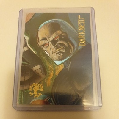 DC Villains Dark Judgment Darkseid GE4 A Gathering Of Evil Trading Card Skybox