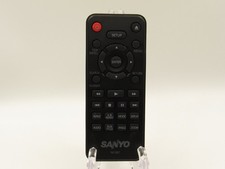 Sanyo NC087 DVD Player Remote Control Black Portable Compact Design
