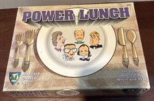 POWER LUNCH Mayfair Games Inc. The Game Where You Wheel