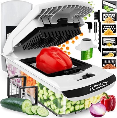 Fullstar The Original Pro Chopper - Vegetable Chopper and Spiralizer (8 in 1)