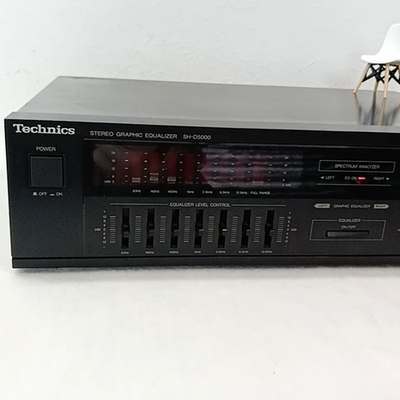 Technics SH-D5000 Stereo Graphic Equalizer Spectrum Analyzer Used