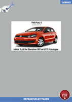 PDF VW Polo 5 (09-14) Reparaturanleitung Motor 1,4 L Bifuel Benziner / LPG
