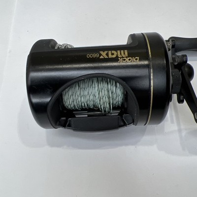 Black Max Abu Garcia Ambassadeur 6600 Fishing Reel 3 Ball Bearings